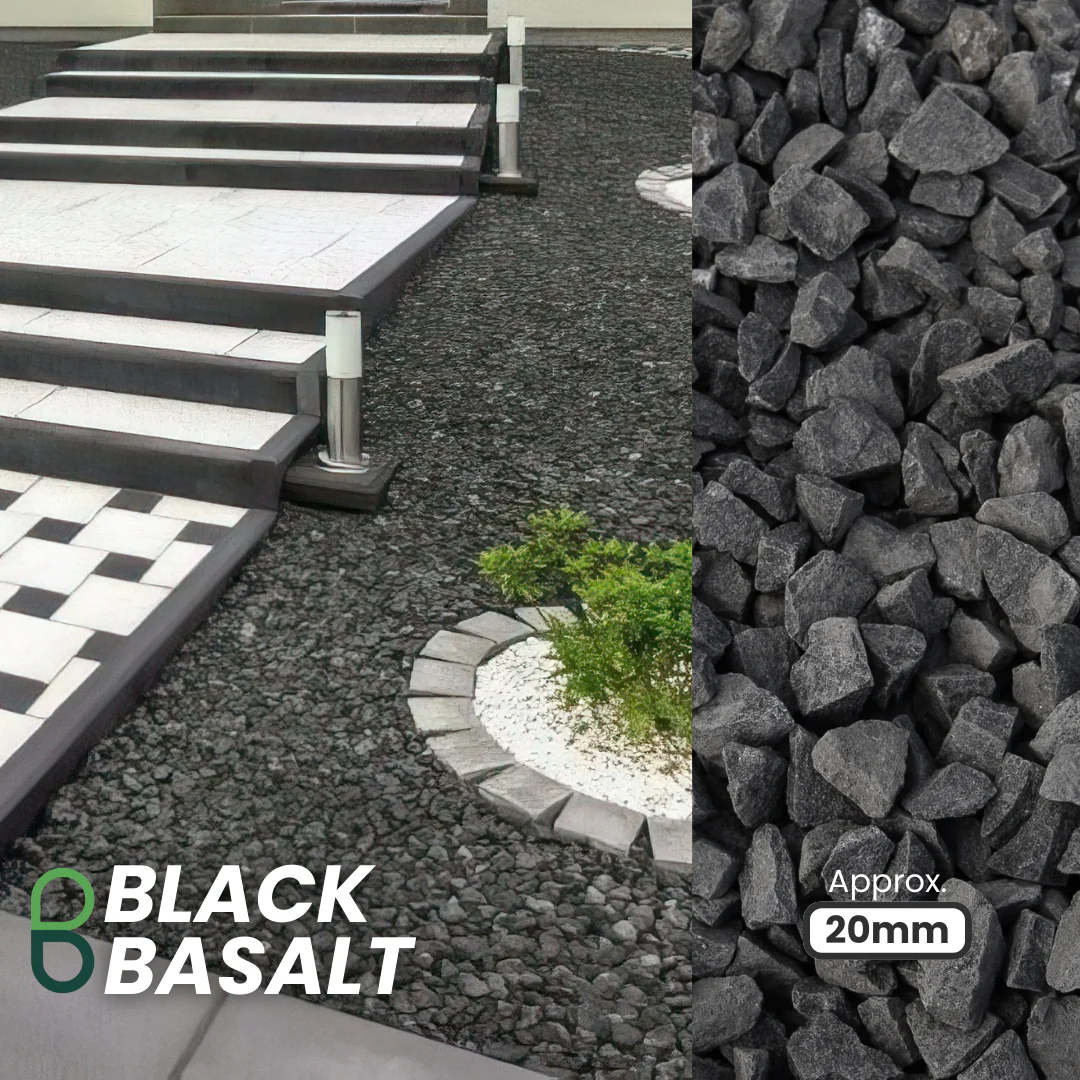 10-20mm Black Basalt Chippings - Image 3