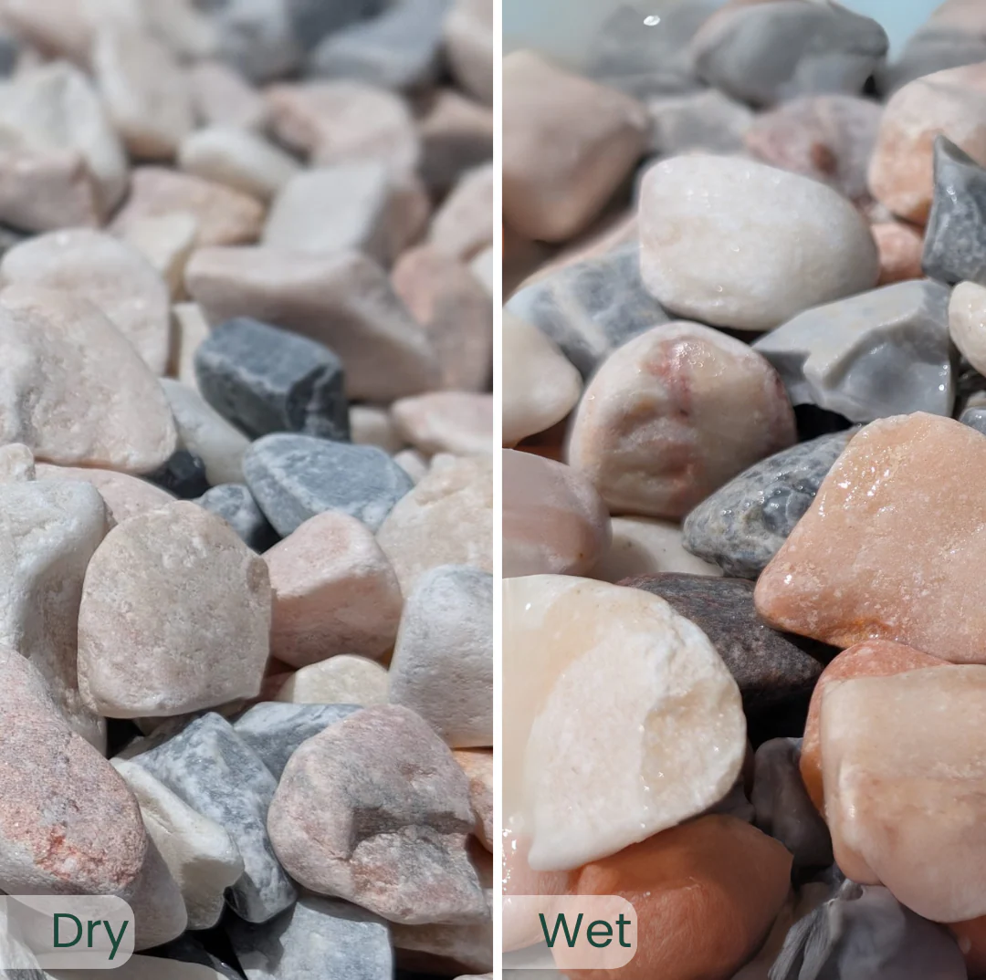 20-50mm Polar Pink Marble Pebbles - Image 3