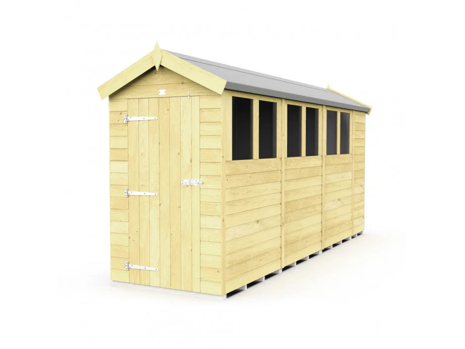 Apex Shed 4ft Wide - Image 11