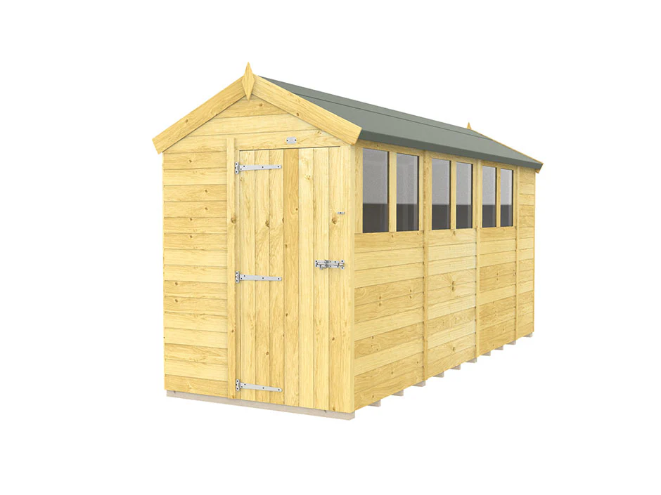 Apex Shed 5ft Wide - Image 10
