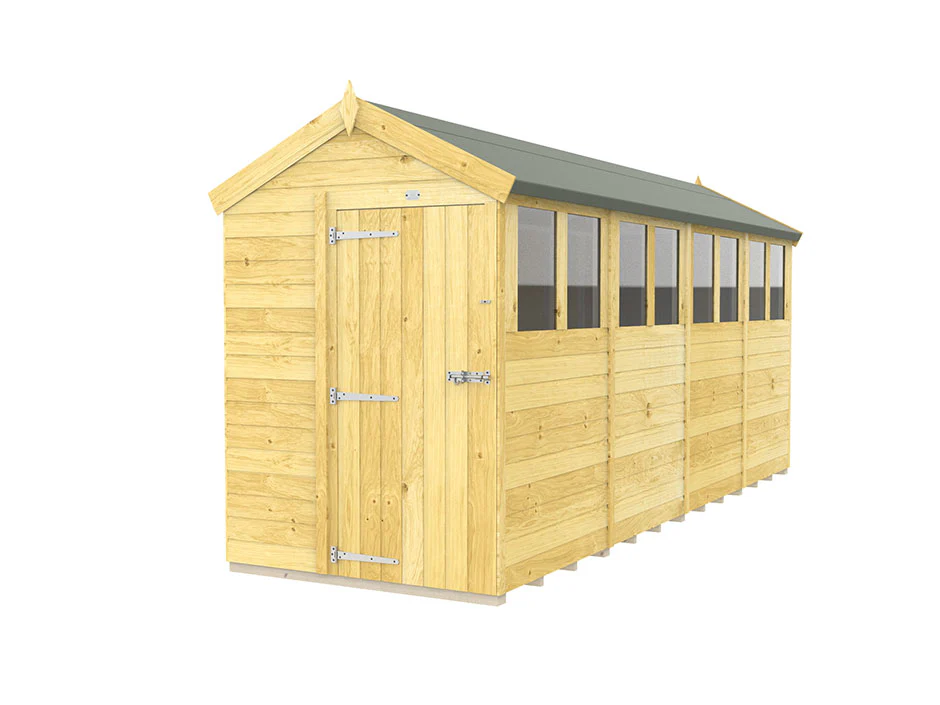 Apex Shed 5ft Wide - Image 13