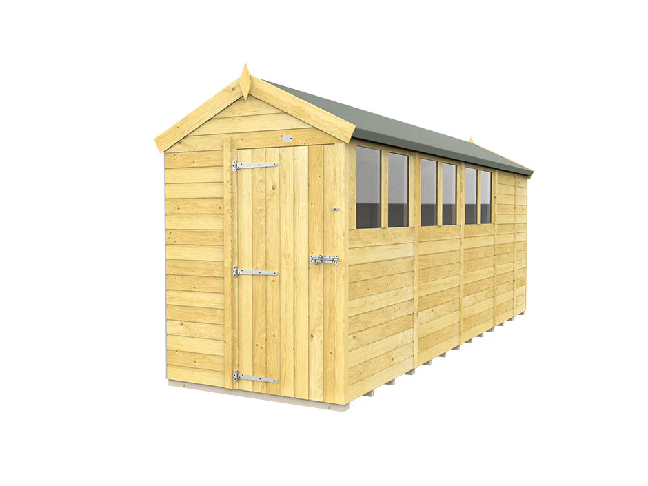 Apex Shed 5ft Wide - Image 14