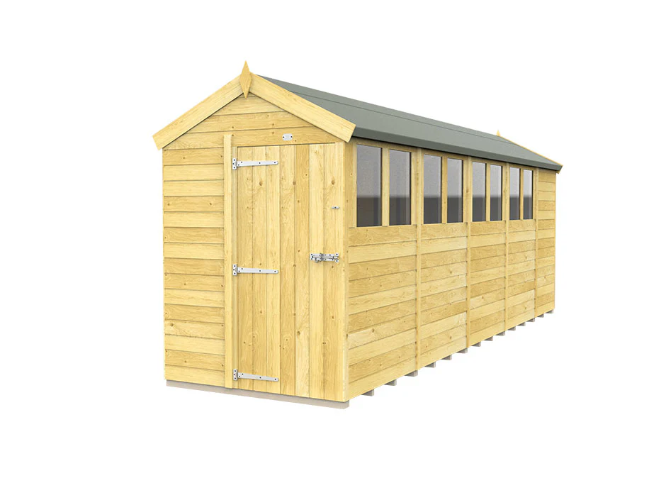 Apex Shed 5ft Wide - Image 16