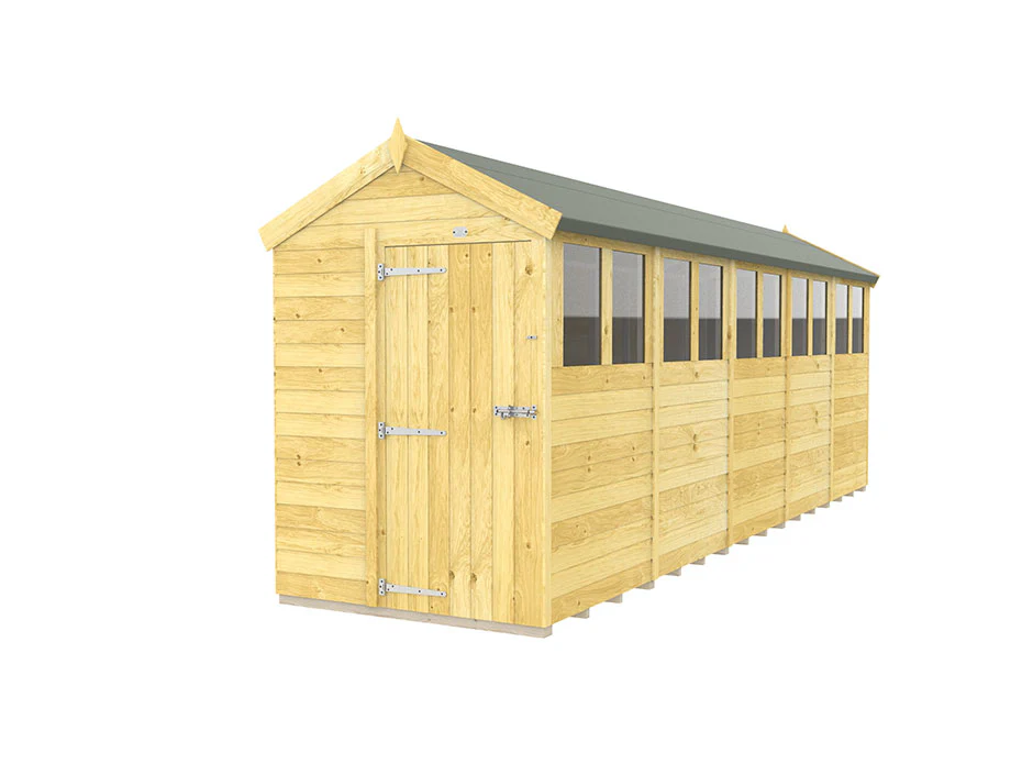 Apex Shed 5ft Wide - Image 17