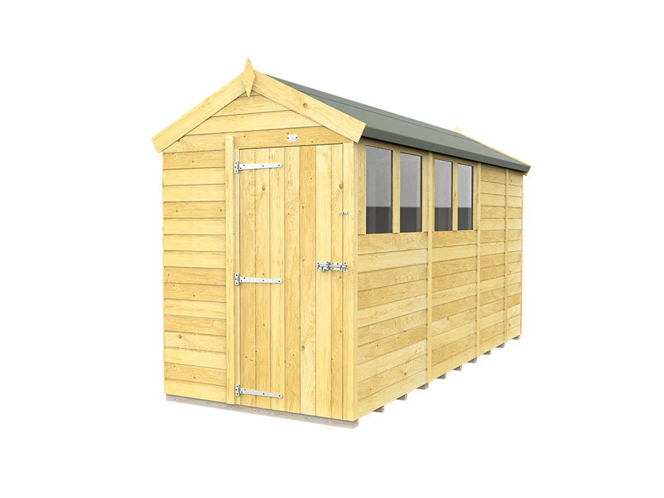 Apex Shed 5ft Wide - Image 9