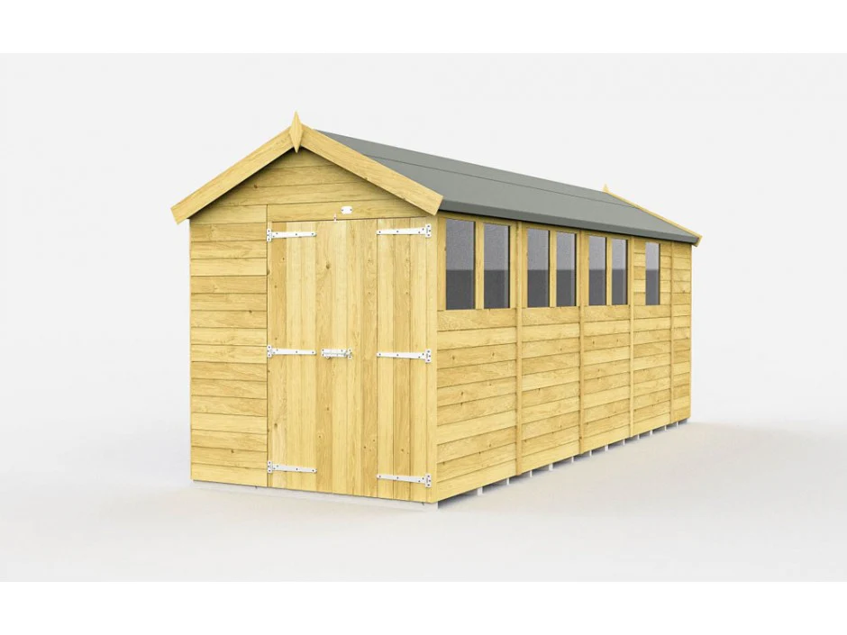 Apex Shed 7ft wide - Image 26