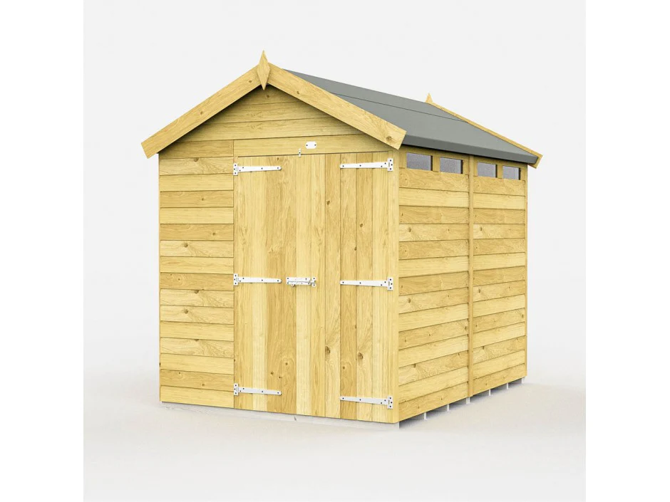 Apex Shed 7ft wide - Image 64