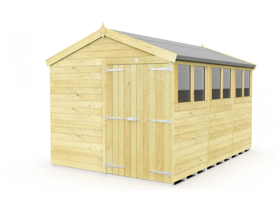 Apex Shed 8ft wide - Image 17