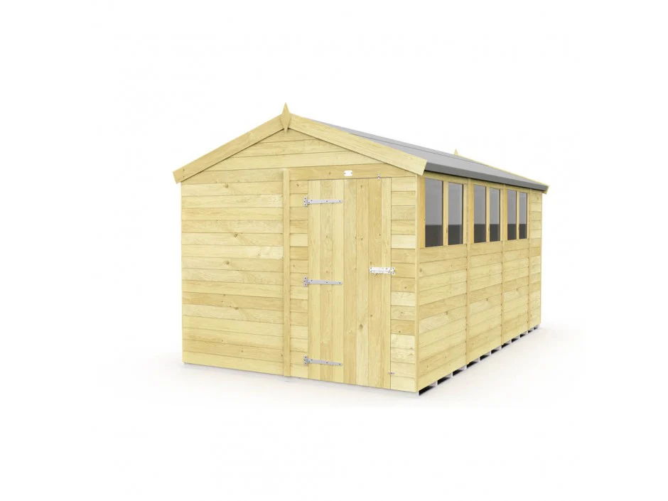 Apex Shed 8ft wide - Image 20