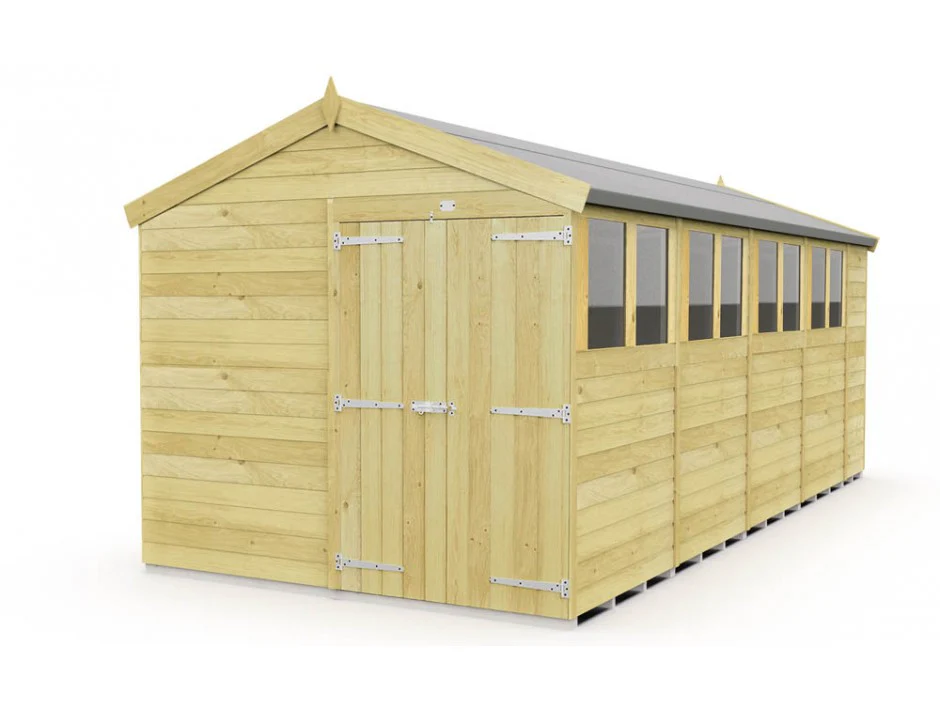 Apex Shed 8ft wide - Image 29