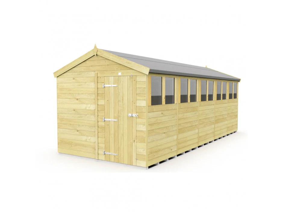 Apex Shed 8ft wide - Image 32