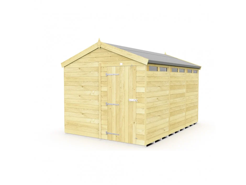 Apex Shed 8ft wide - Image 35