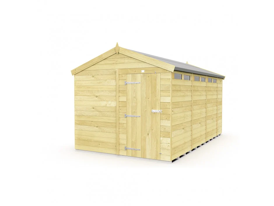 Apex Shed 8ft wide - Image 37
