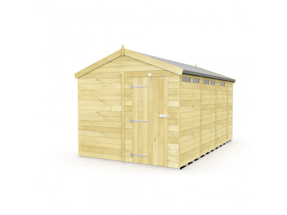 Apex Shed 8ft wide - Image 46