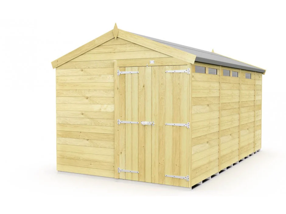 Apex Shed 8ft wide - Image 47
