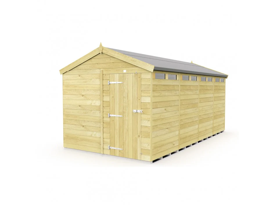 Apex Shed 8ft wide - Image 48