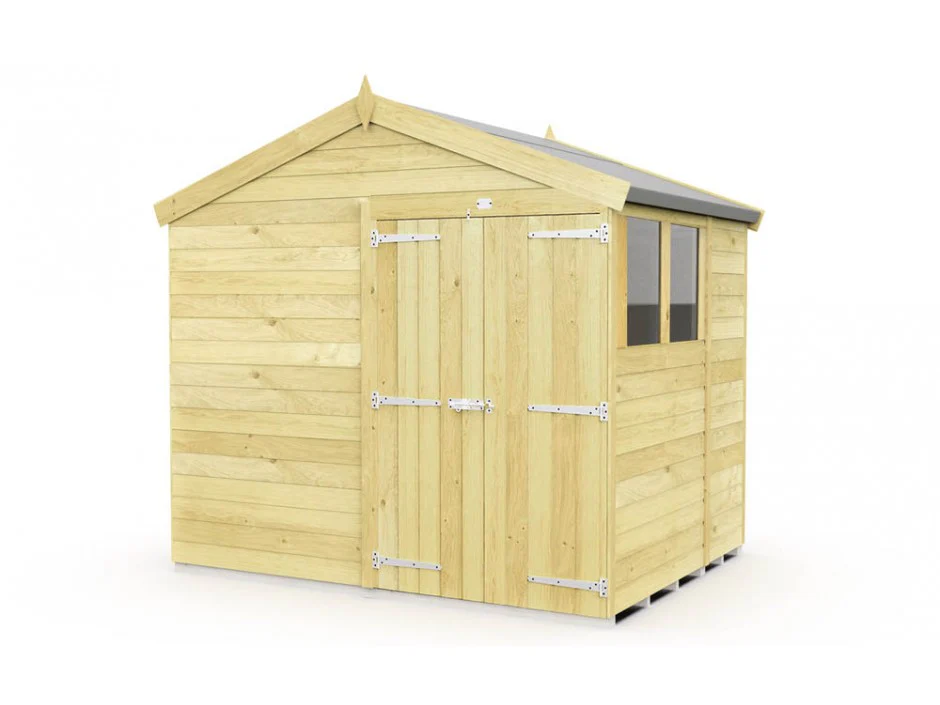 Apex Shed 8ft wide - Image 5