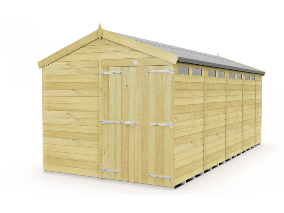 Apex Shed 8ft wide - Image 54