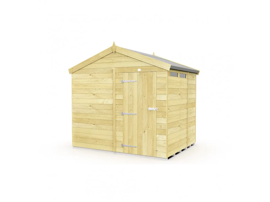 Apex Shed 8ft wide - Image 59