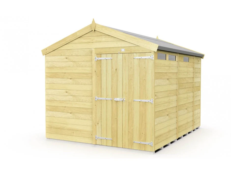 Apex Shed 8ft wide - Image 63