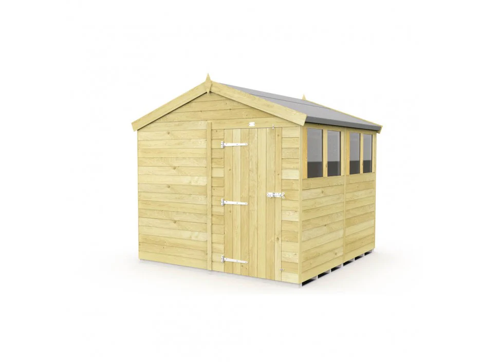 Apex Shed 8ft wide - Image 8