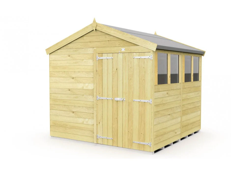Apex Shed 8ft wide - Image 9