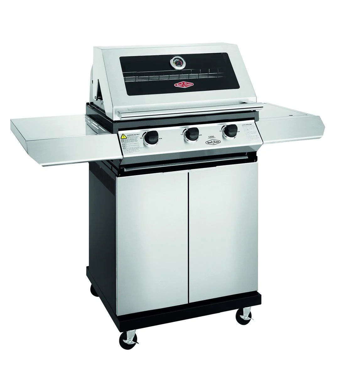 BeefEater 1200S Series 3 Burner BBQ & Trolley - Image 3