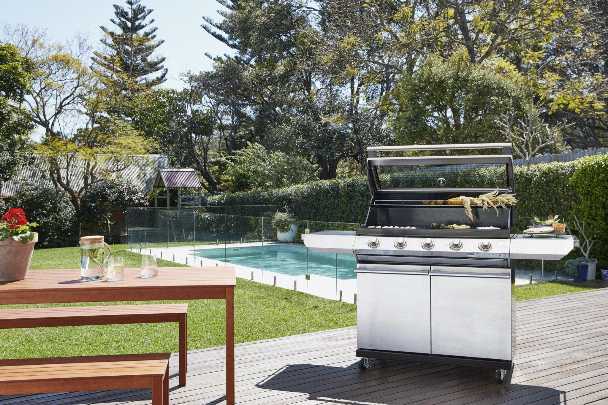 BeefEater 1200S Series 5 Burner BBQ & Trolley - Image 5