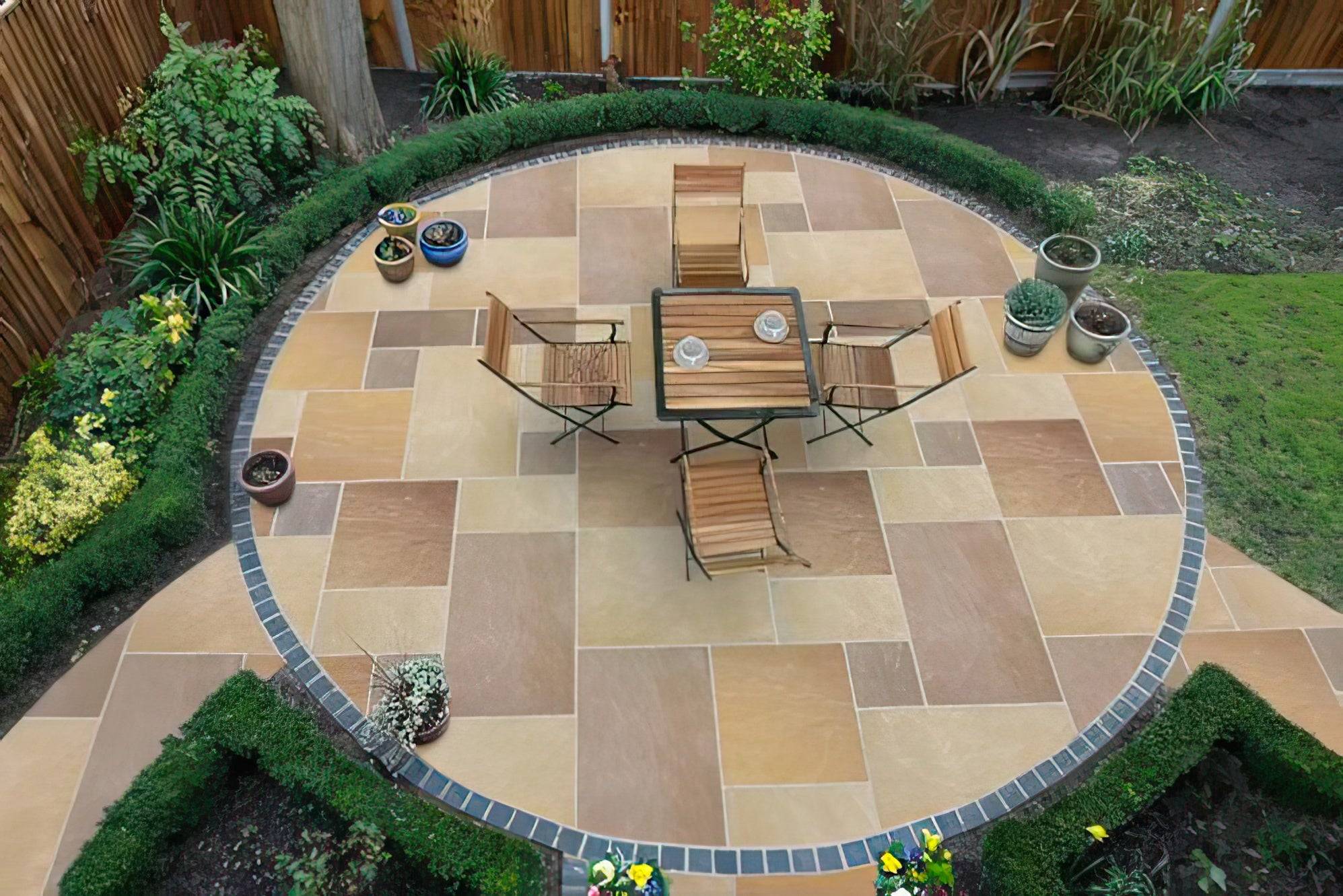 Beige Sandstone Paving 20mm (Elite Buff) - Image 3