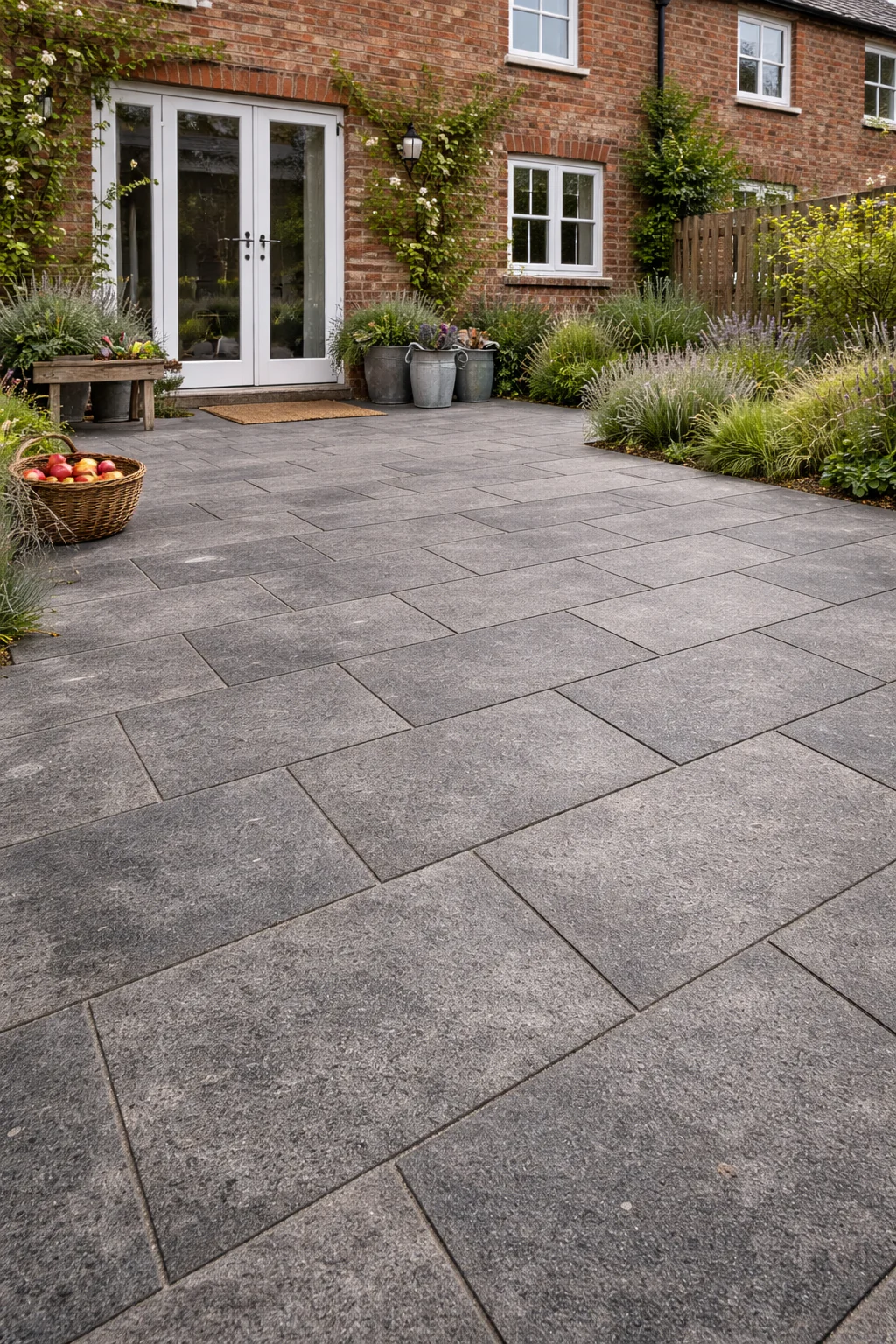 CLEARANCE Grey Porcelain Paving 400x800x20mm (Carmen Anthracite) - Image 2