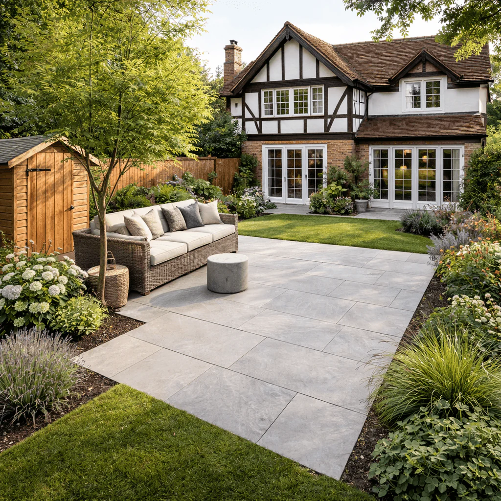 Light Grey Porcelain Paving 600x900x20mm (Horizon Grigio)