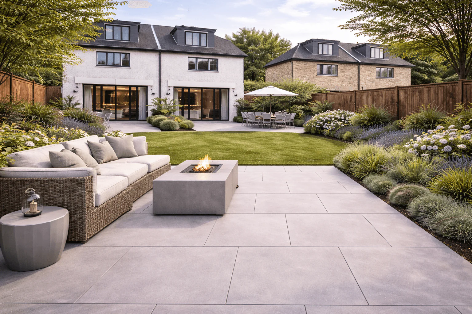 Light Grey Porcelain Paving 600x900x20mm (Horizon Grigio) - Image 2