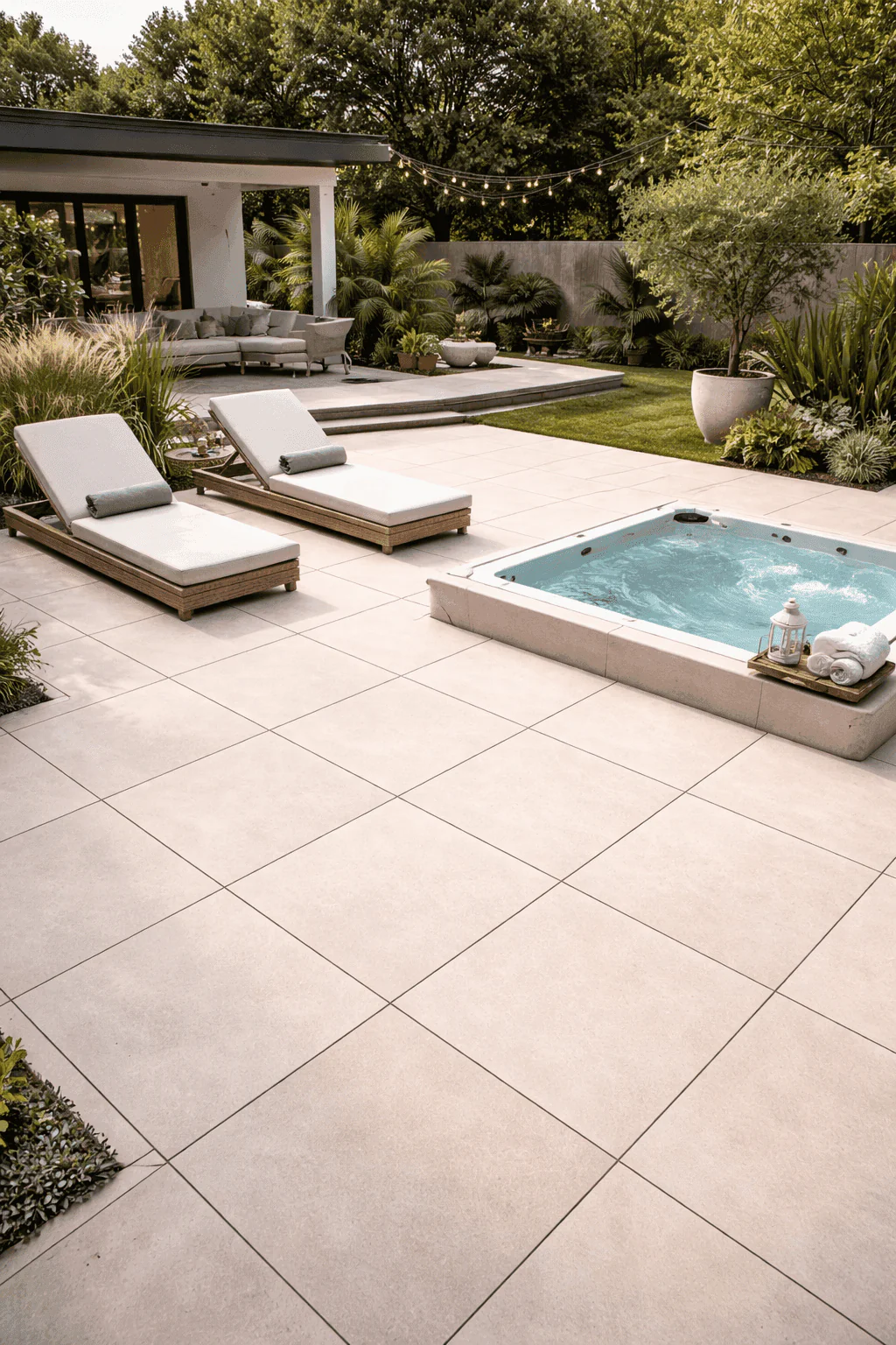 Beige Porcelain Paving 20mm (Lumen Bone) - Image 3