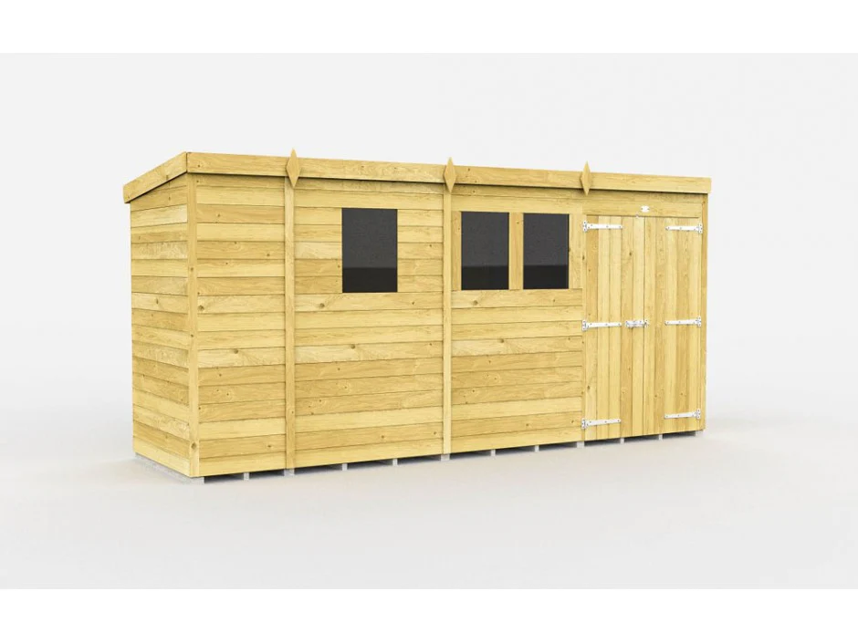 Pent Shed 4ft wide - Image 20