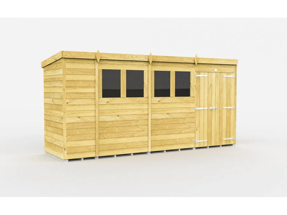 Pent Shed 4ft wide - Image 24