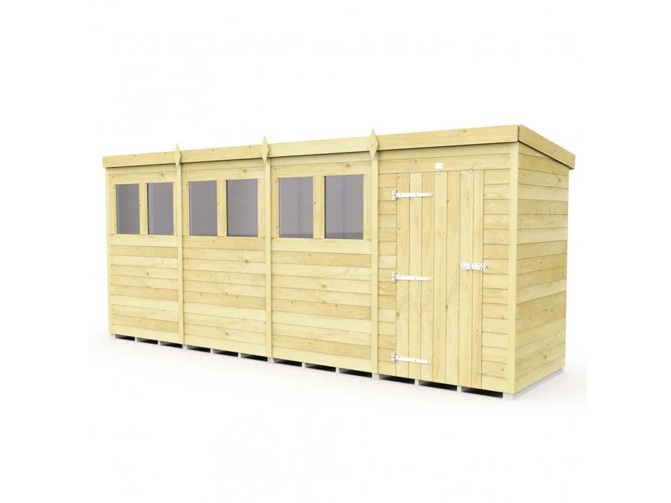 Pent Shed 4ft wide - Image 25
