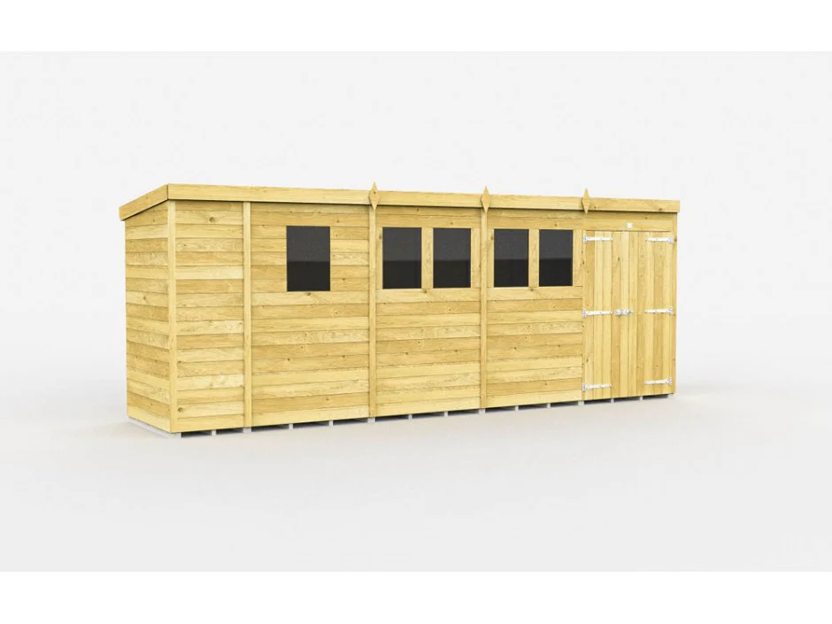 Pent Shed 4ft wide - Image 28