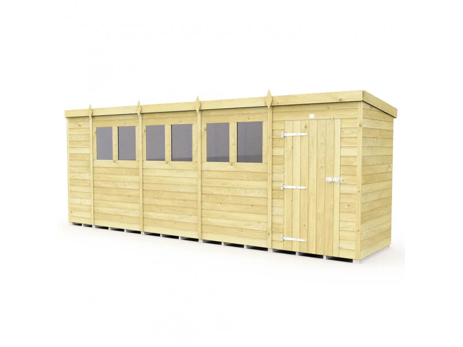Pent Shed 4ft wide - Image 29
