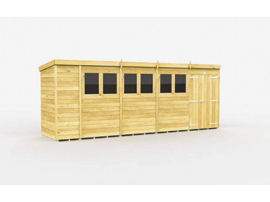 Pent Shed 4ft wide - Image 32