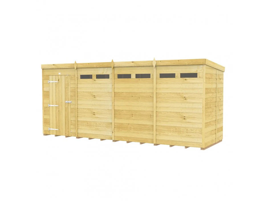 Pent Shed 5ft Wide - Image 25