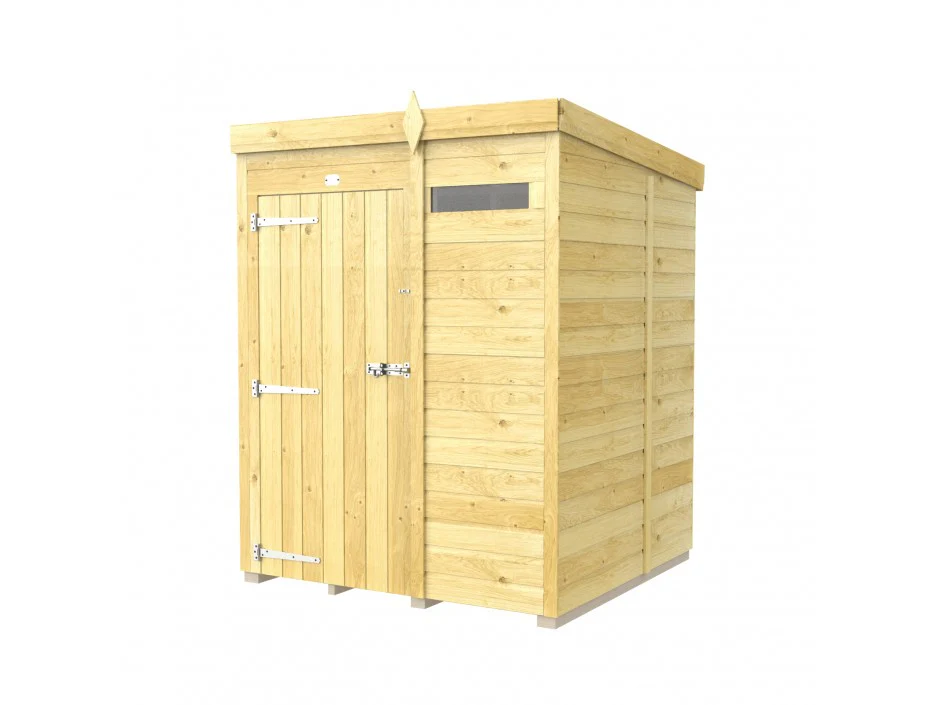 Pent Shed 5ft Wide - Image 4