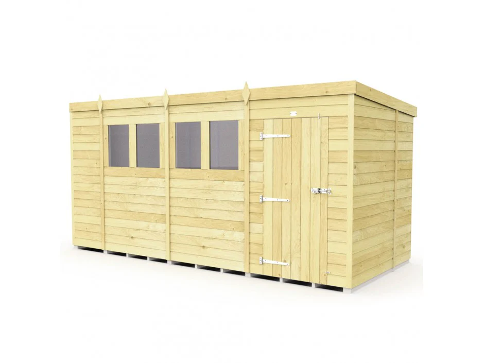 Pent Shed 6ft Wide - Image 39
