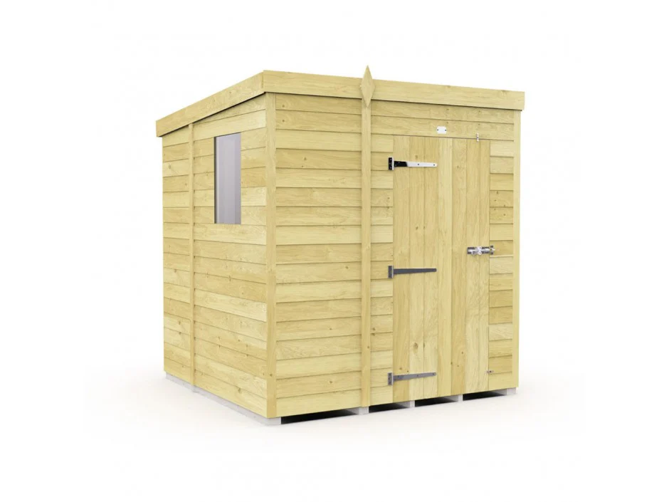 Pent Shed 6ft Wide - Image 46