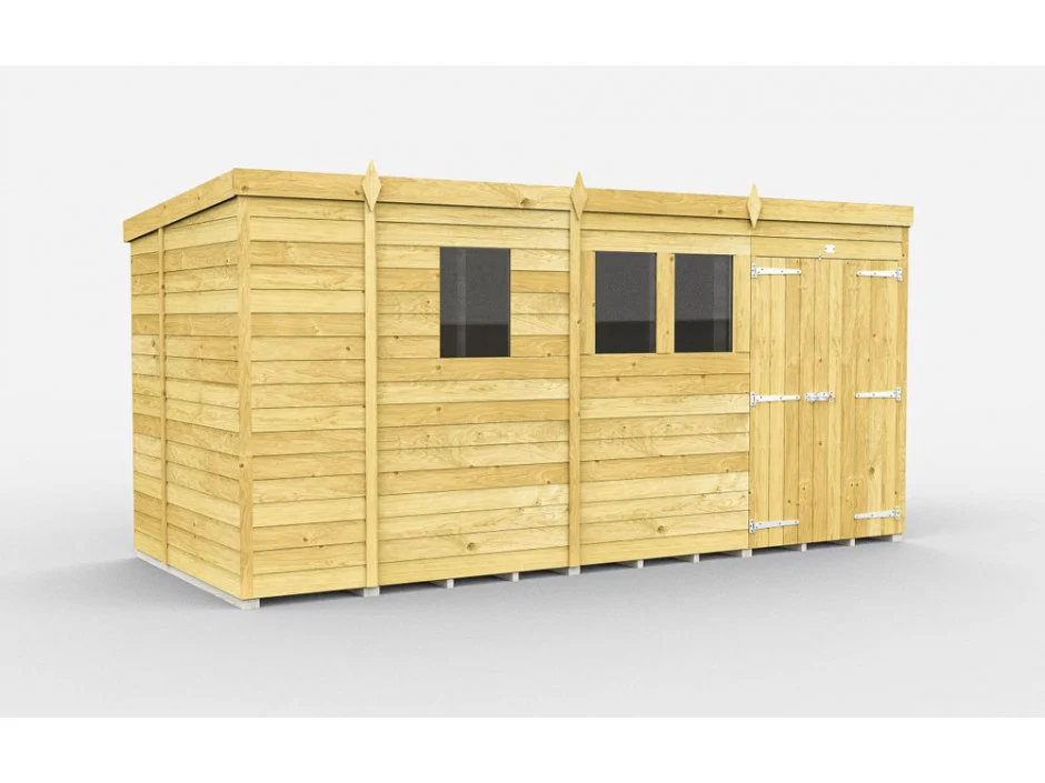 Pent Shed 7ft wide - Image 12
