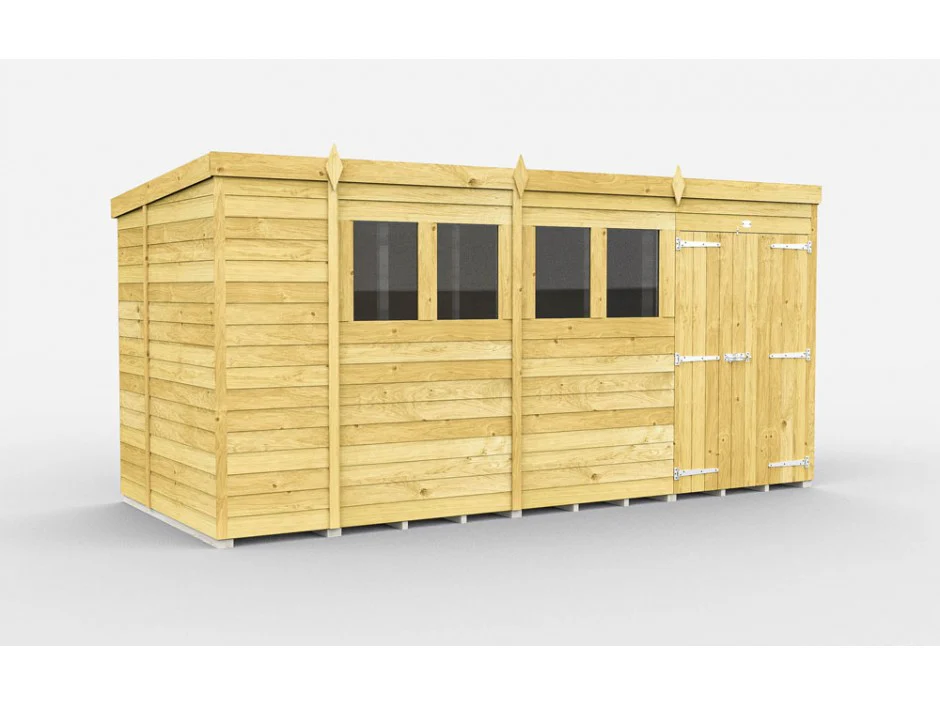 Pent Shed 7ft wide - Image 16