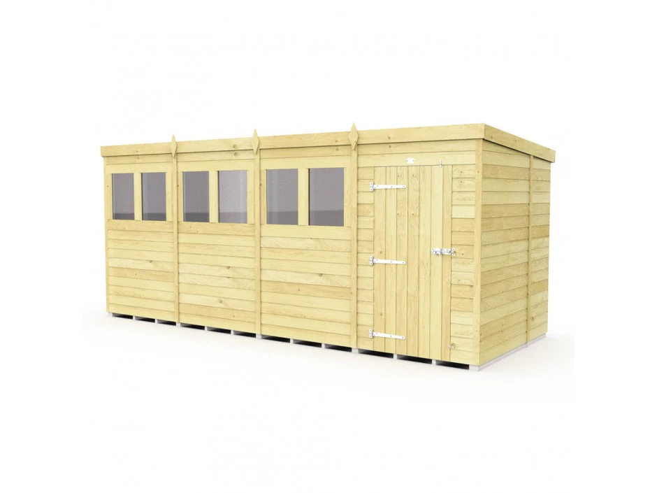 Pent Shed 7ft wide - Image 17