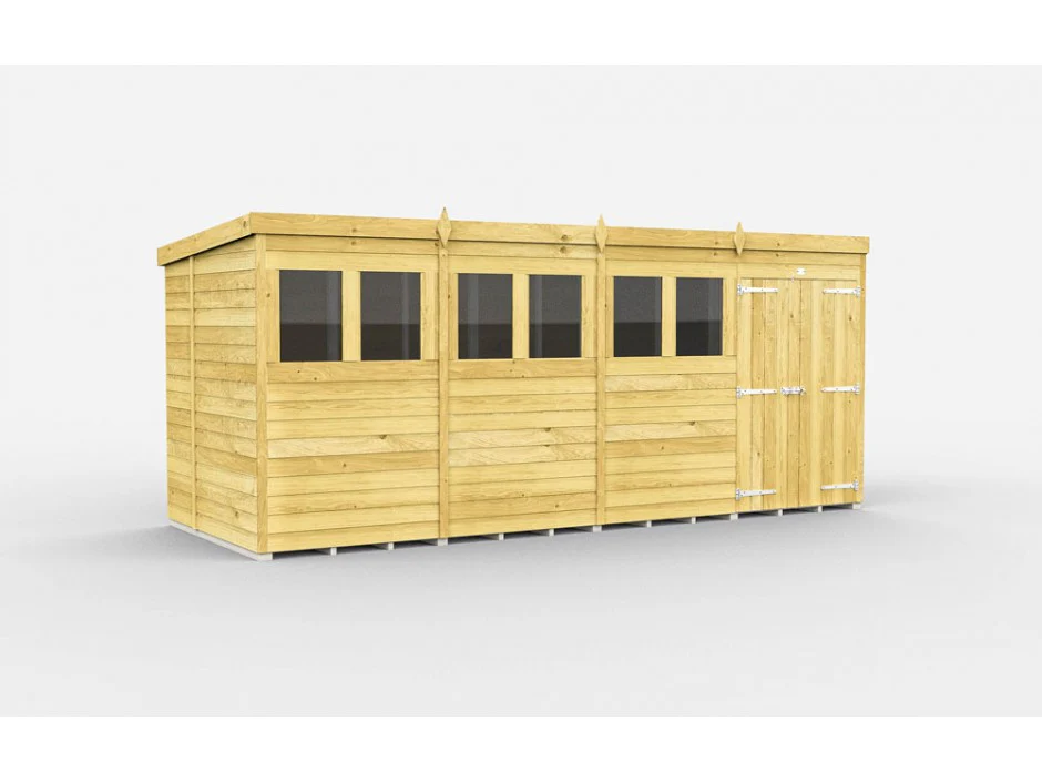 Pent Shed 7ft wide - Image 18