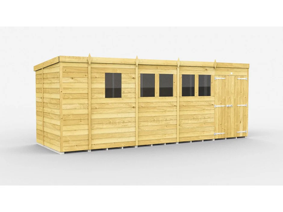 Pent Shed 7ft wide - Image 20