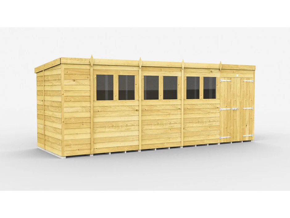 Pent Shed 7ft wide - Image 22