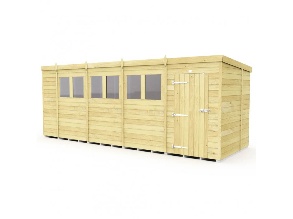 Pent Shed 7ft wide - Image 23